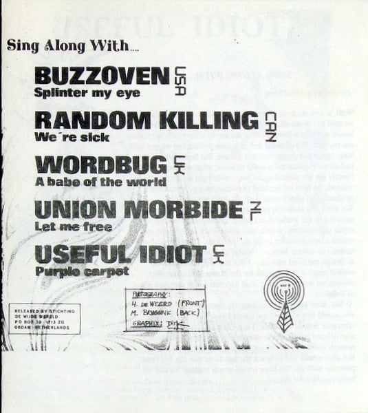 Various : Sing Along With .... (An International Sampler) (7", EP, Smplr)