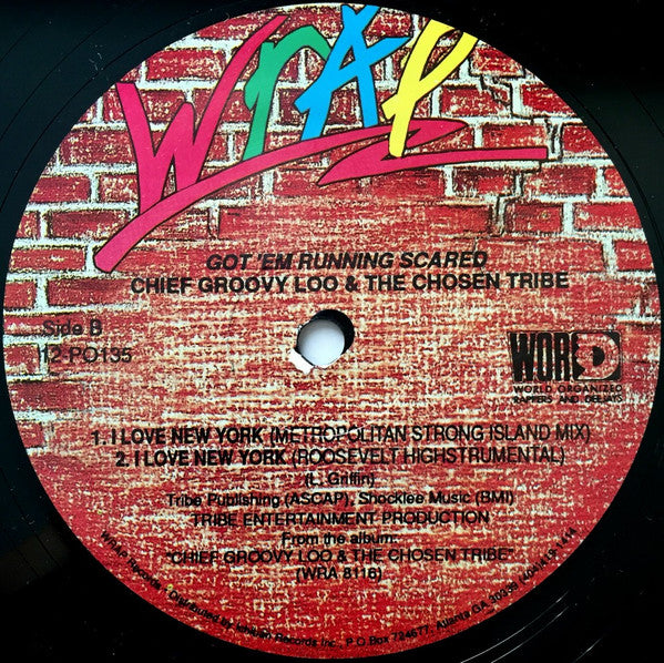 Chief Groovy Loo And The Chosen Tribe : Got 'Em Running Scared (12")