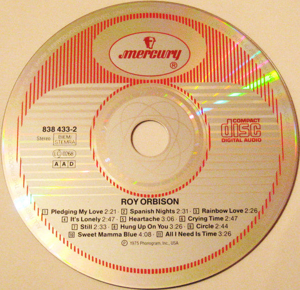 Roy Orbison : I'm Still In Love With You (CD, Album, RE)