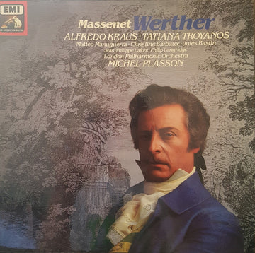 Jules Massenet / Alfredo Kraus ‧ Tatiana Troyanos / Matteo Manuguerra ‧ Christine Barbaux ‧  Jules Bastin / Jean-Philippe Lafont ‧ Philip Langridge / London Philharmonic Orchestra ‧ Michel Plasson : Werther (Box + 3xLP, Album)