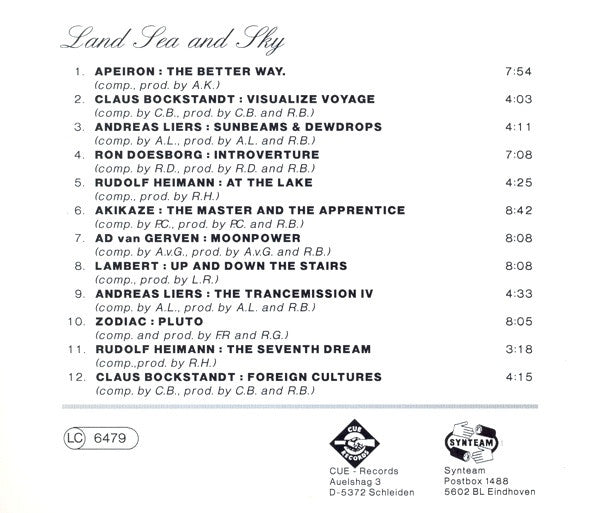 Various : Land, Sea And Sky (CD, Comp)