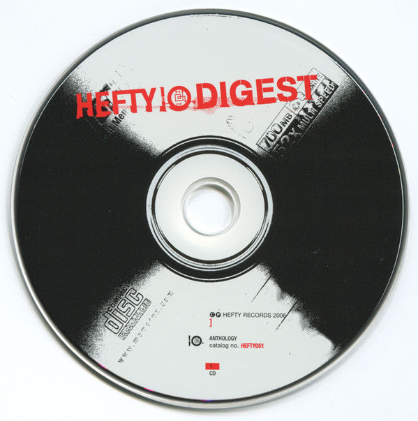 Various : Hefty 10 Digest + Prefuse73Mixtape (CD, Album, Comp + CD, Album, Comp, Mixed)