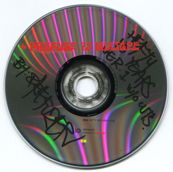 Various : Hefty 10 Digest + Prefuse73Mixtape (CD, Album, Comp + CD, Album, Comp, Mixed)