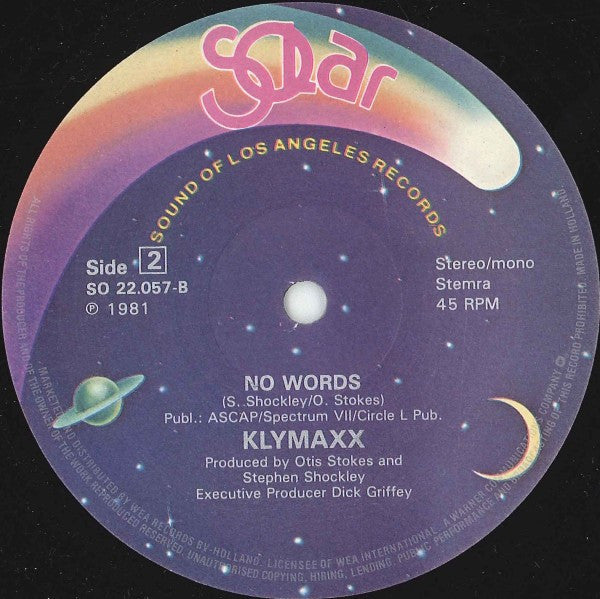 Klymaxx : Never Underestimate The Power Of A Woman (12", Maxi)