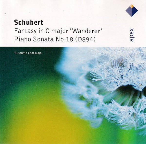 Franz Schubert, Elisabeth Leonskaja : Fantasie C Major "Wanderer" • Piano Sonata No.18 (D894) (CD, RE)