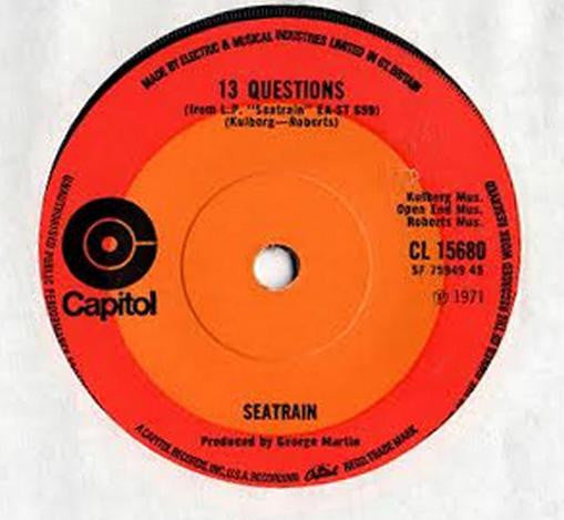 Seatrain : 13 Questions  (7", Single)