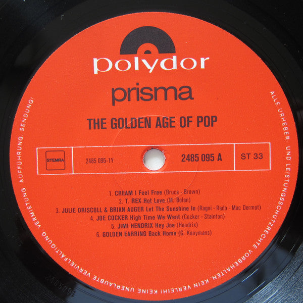 Various : The Golden Age Of Pop (LP, Comp)