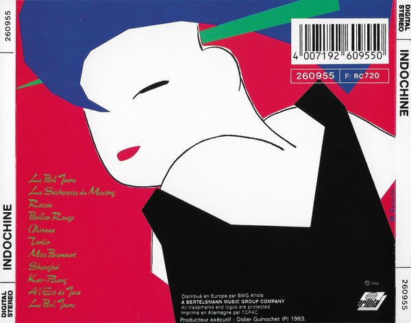 Indochine : Le Péril Jaune (CD, Album, RP)