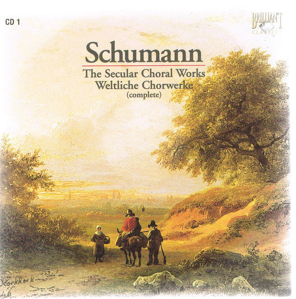 Robert Schumann, Studio Vocale Karlsruhe : The Secular Choral Works = Weltliche Chorwerke (Complete) (4xCD + Box, Comp)