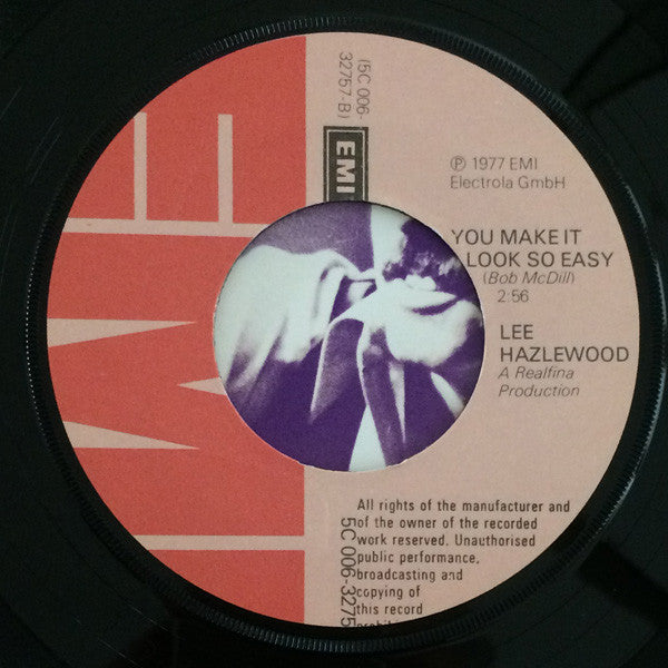 Lee Hazlewood : Your Thunder And Your Lightning (7")