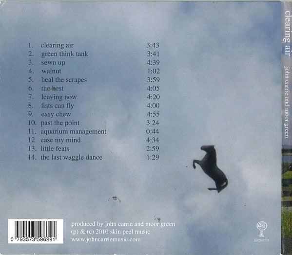 John Carrie And Moor Green : Clearing Air (CD, Album)