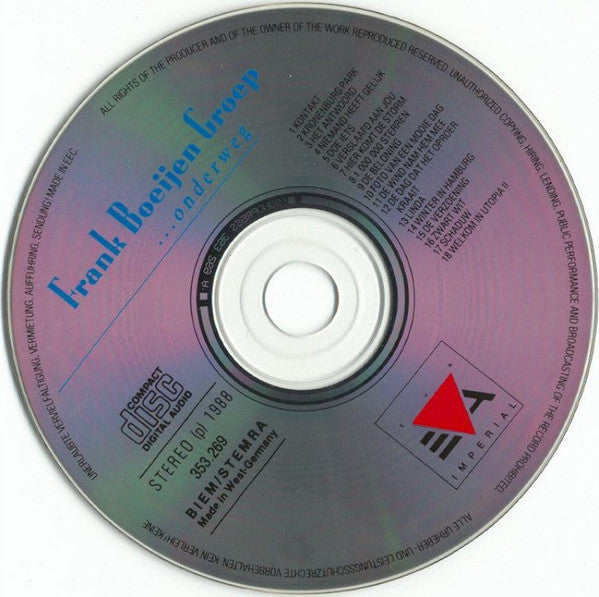 Frank Boeijen Groep : ...Onderweg (CD, Comp)