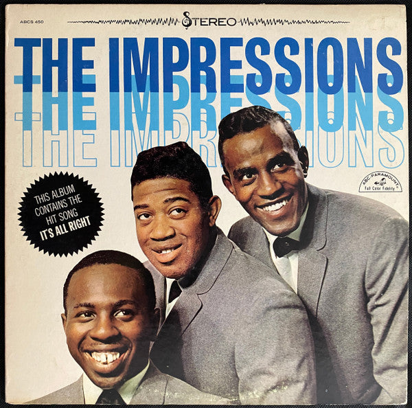The Impressions : The Impressions (LP, Album, RE)
