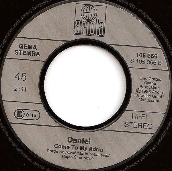 Daniel (8) : Julie (7", Single)