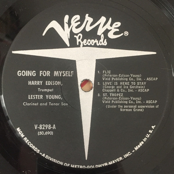 Harry Edison, Lester Young : Going For Myself... (LP, Album, Mono, RE)