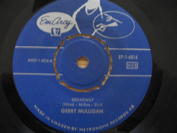Gerry Mulligan And His Sextet : Broadway / The Lady Is A Tramp (7")