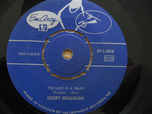 Gerry Mulligan And His Sextet : Broadway / The Lady Is A Tramp (7")