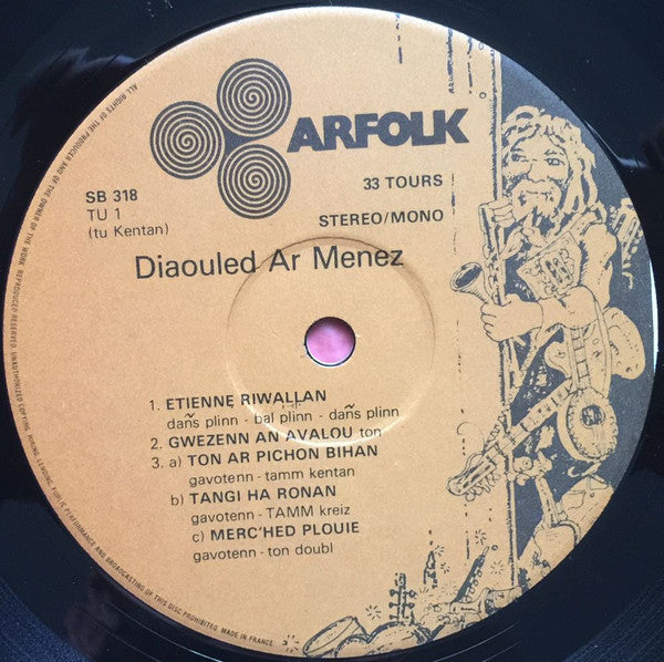 Diaouled Ar Menez : Diaouled Ar Menez (LP, Album)