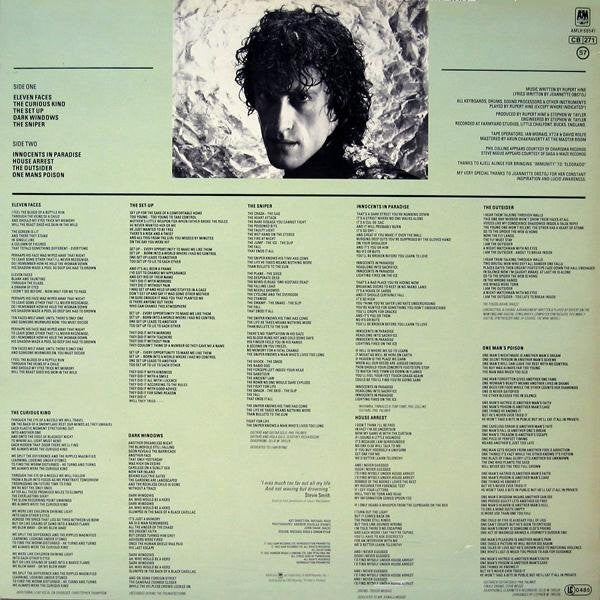 Rupert Hine : Waving Not Drowning (LP, Album)