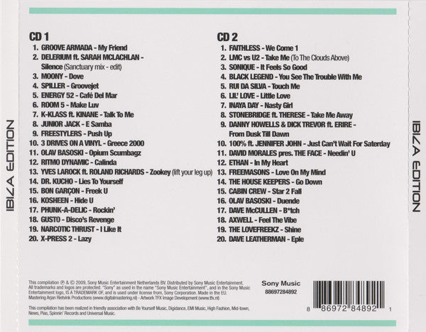 Various : History Of Dance - 4 - Ibiza Edition (2xCD, Comp)