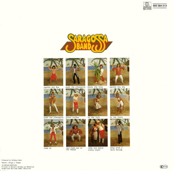 Saragossa Band : Agadou (12", Maxi)