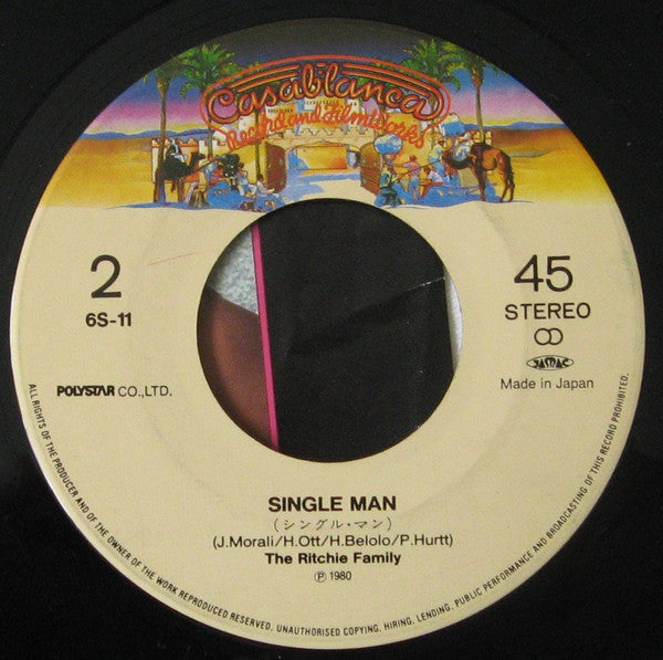 The Ritchie Family : Give Me A Break (7", Single)