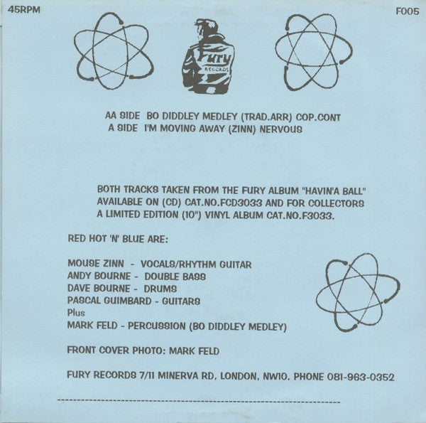 Red Hot 'n' Blue : Bo Diddley Medley (7", Ltd)