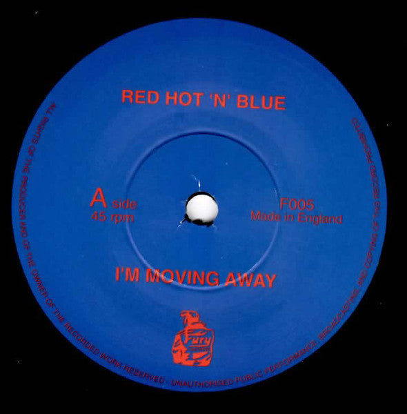 Red Hot 'n' Blue : Bo Diddley Medley (7", Ltd)