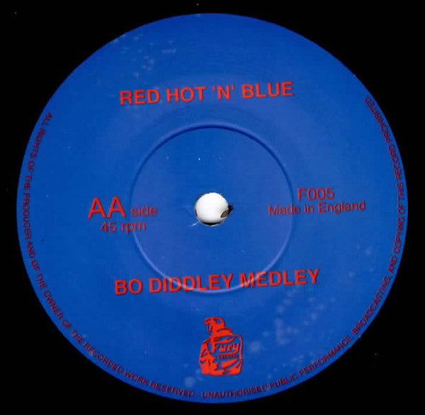 Red Hot 'n' Blue : Bo Diddley Medley (7", Ltd)