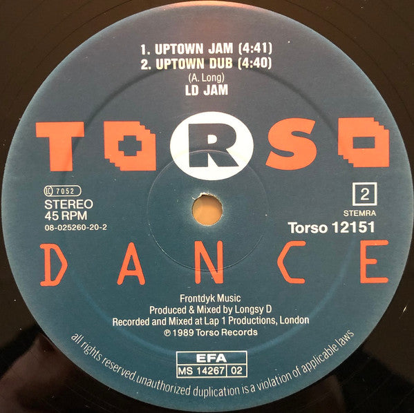 L. D. Jam INC. : Rude Boyz Gettin Funky (12")