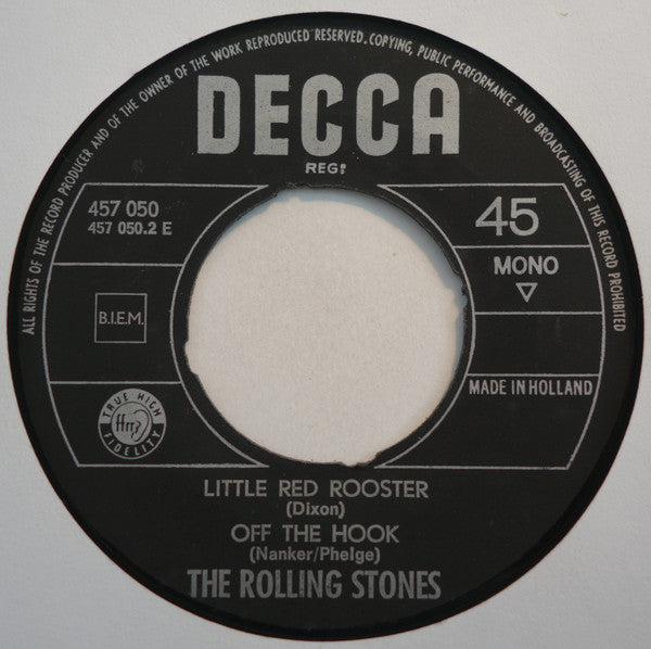 The Rolling Stones : Time Is On My Side (7", EP, Mono)