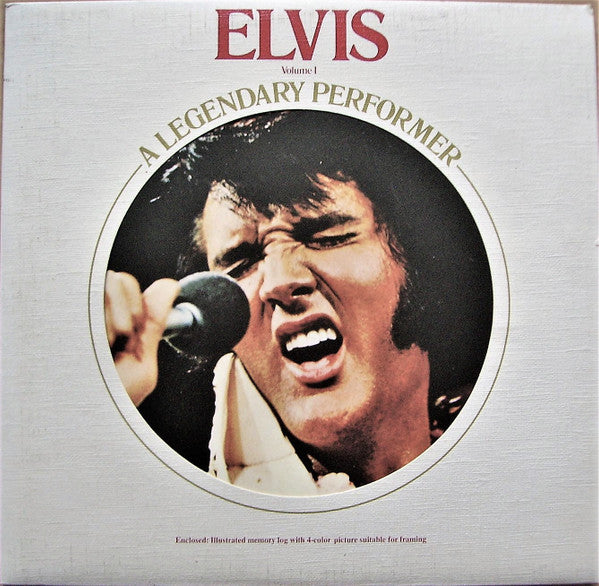 Elvis* : A Legendary Performer - Volume 1 (LP, Comp)