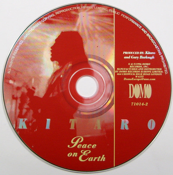 Kitaro : Peace On Earth (CD, Album)