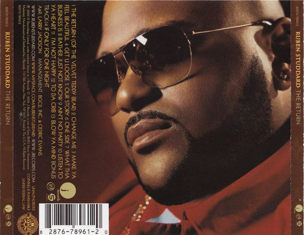 Ruben Studdard : The Return (CD, Album)