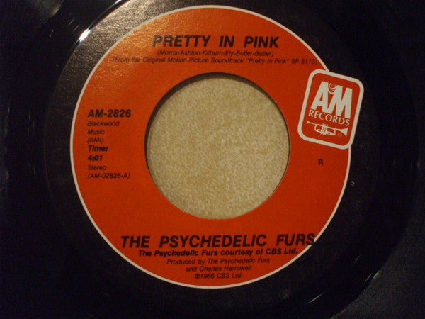 The Psychedelic Furs : Pretty In Pink (7", Single, Styrene)