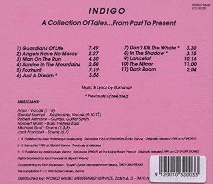 Indigo (27) : A Collection Of Tales .... From Past To Present (CD, Album, Comp)