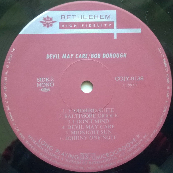 Bob Dorough : Devil May Care (LP, Album, Mono, RE)