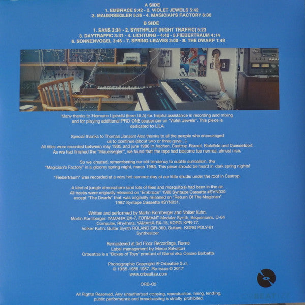 Martin Kornberger & Volker Kuhn : Embrace (LP, Ltd, RE, RM)