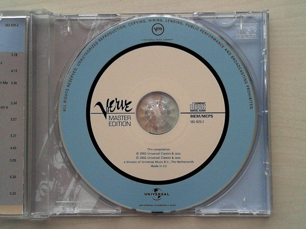 Various : Ten Selections From The Verve Master Edition (CD, Promo, Smplr)