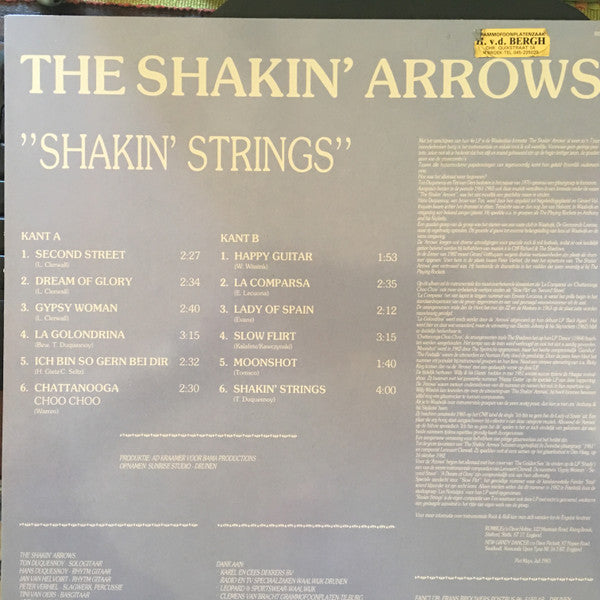 The Shakin' Arrows : "Shakin' Strings" (LP, Album)