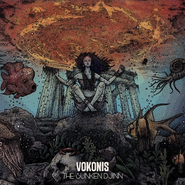 Vokonis : The Sunken Djinn (CD, Album, M/Print)
