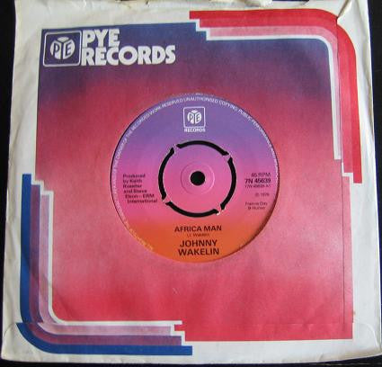 Johnny Wakelin : Africa Man  (7", Single, Pus)