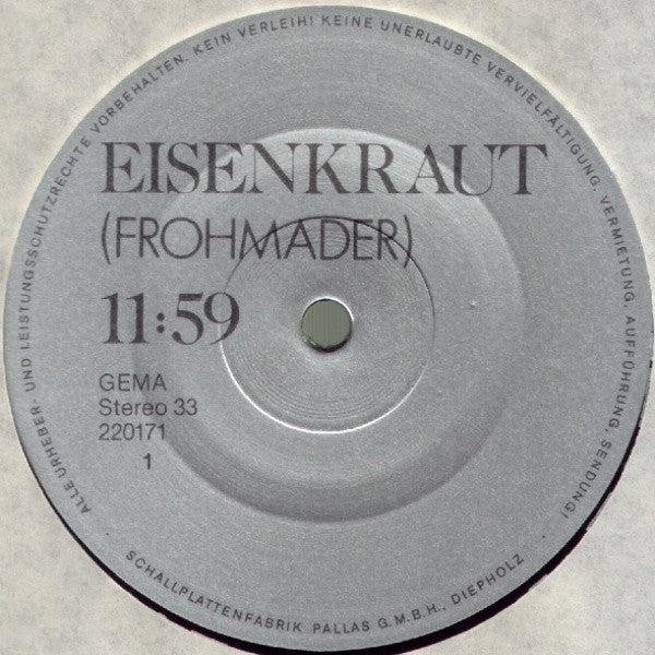 Peter Frohmader : 2 Compositions (10")