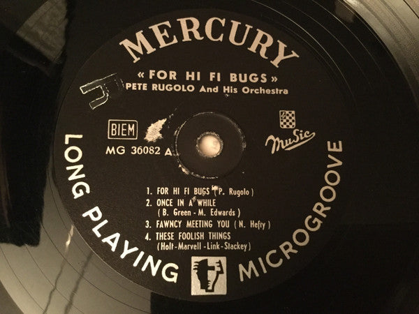 Pete Rugolo Orchestra : Music For Hi-Fi Bugs (LP)