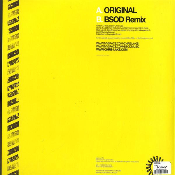 Chris Lake : To The Point (12")