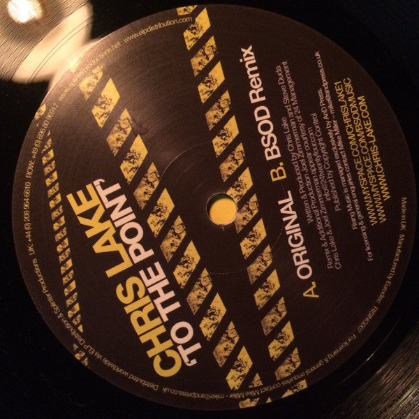 Chris Lake : To The Point (12")