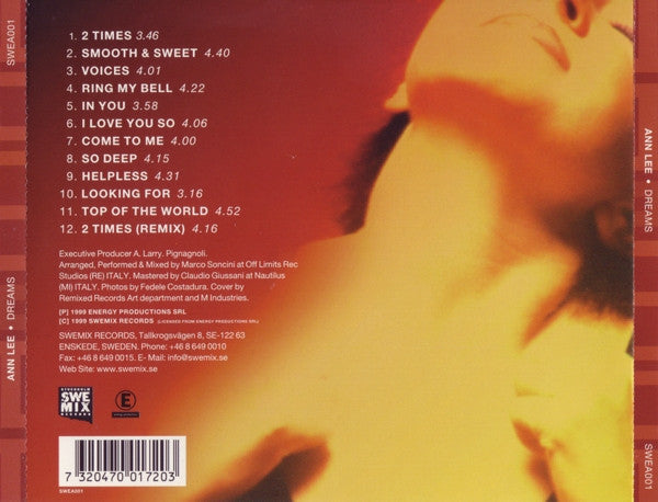 Ann Lee : Dreams (CD, Album)