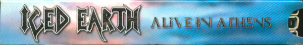 Iced Earth : Alive In Athens (3xCD, Album, Dig + Sli)