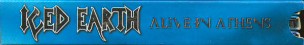 Iced Earth : Alive In Athens (3xCD, Album, Dig + Sli)