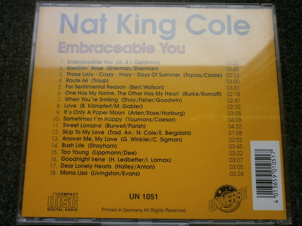 Nat King Cole : Embraceable You (CD, Comp)
